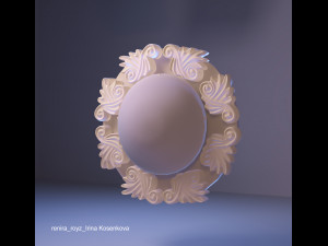 bas-relief lamp 3D Модель