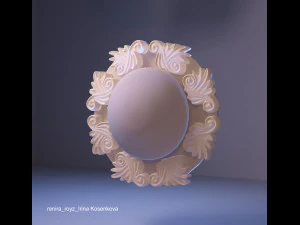 барельєфна лампа 3D Модель