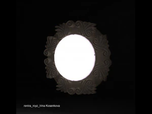 bas-relief lamp 3D Model