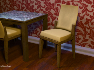 table and chairs Modello 3D