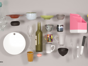 tableware 3D 模型