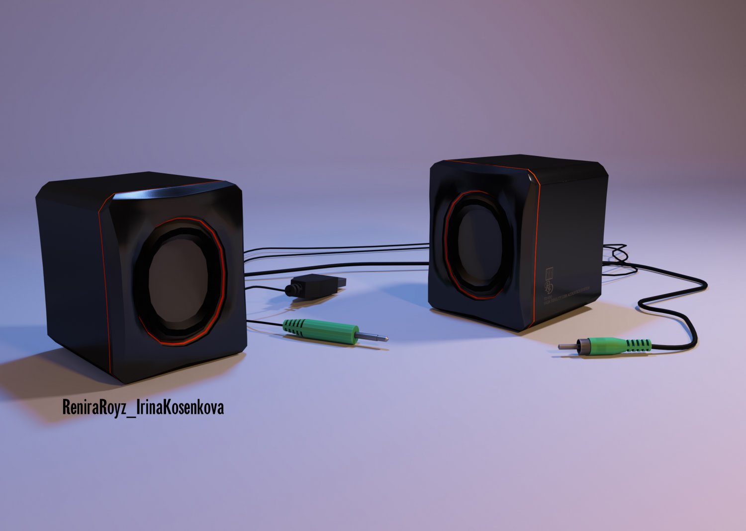 Speaker 3d model