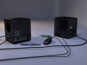 loudspeakers 3D मॉडल