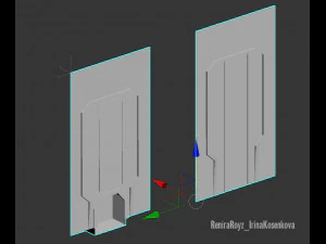 panel set 3D Model