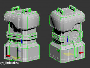 chest set 3D Model