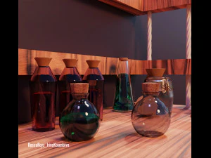 the wizards desktop 3D Model