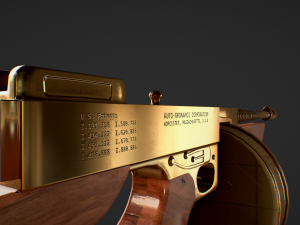 tommy 14k gold Model 3D
