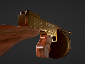tommy 14k gold Model 3D