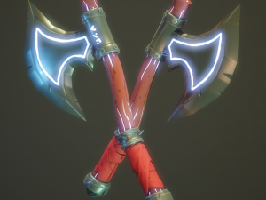 Stylized axe 3D Модель