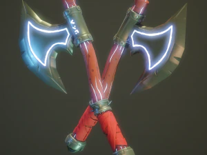 Stylized axe 3D Model