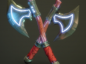 Stylized axe 3D Модель