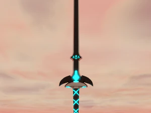 magic sword 3D Model