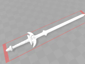 magic sword 3D Model