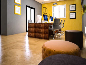 office interior design 3D Model