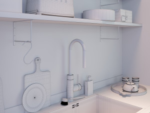 kitchen set 3D Model