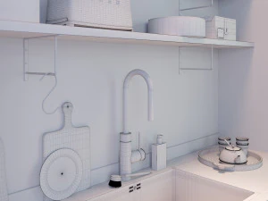 kitchen set 3D Model