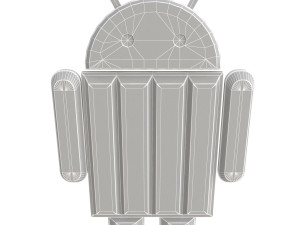 android kit kat logo 3D Модель