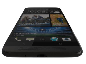 htc desire 700 black 3D Model
