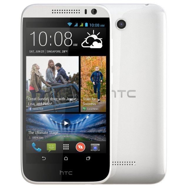htc desire 616 white 3D Модель .c4d .max .obj .3ds .fbx .stl .blend 