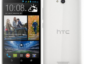 htc desire 616 white 3D Модель