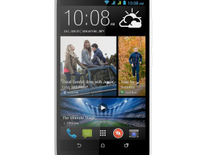 htc desire 616 white 3D Модель