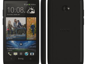 htc desire 601 black Modelo 3D