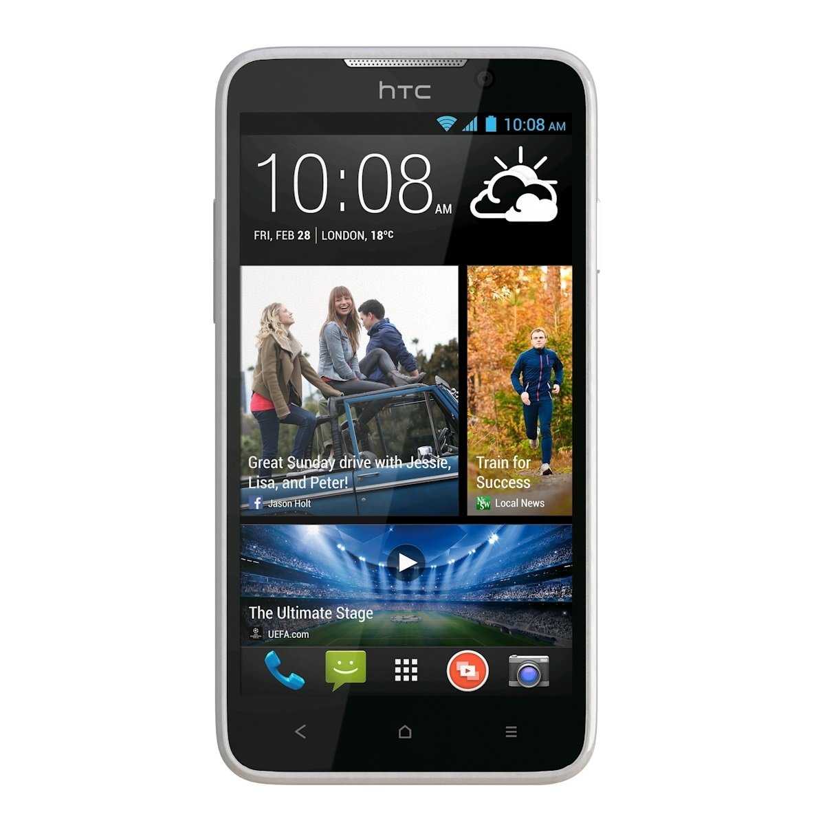htc desire 516 white 3d model in phone and cell phone 3dexport