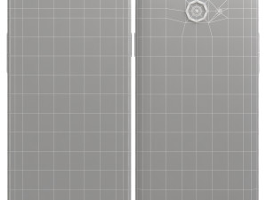htc desire 516 white Modello 3D