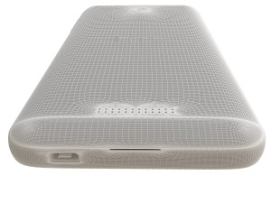 htc desire 510 vanilla white Modelo 3D