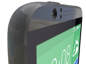 htc desire 510 dark grey 3D Модель