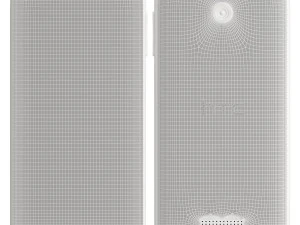htc desire 510 jet black 3D Model