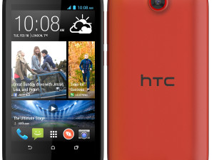 htc desire 310 orange Modelo 3D