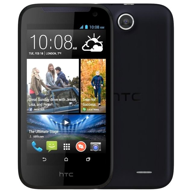 htc desire 310 black 3D Model .c4d .max .obj .3ds .fbx .stl .blend 
