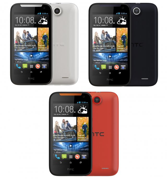 htc desire 310 all color Model 3D .c4d .max .obj .3ds .fbx .stl .blend