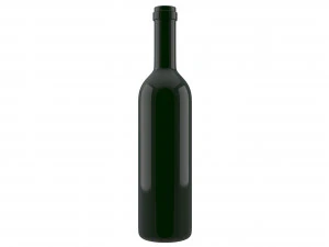 bottle of wine collection 3D Model
