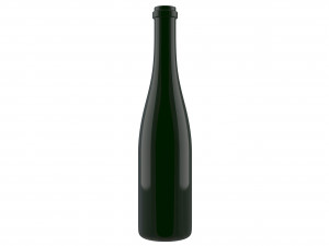 bottle of wine collection 3D Model