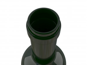 bottle of wine collection 3D Model