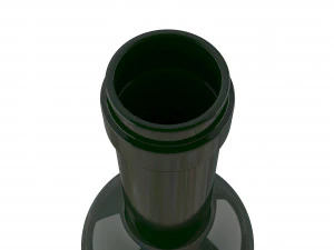 bottle of wine collection 3D Model