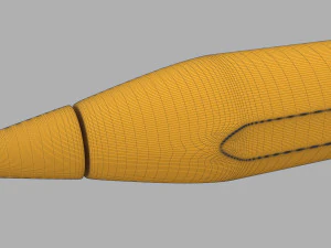 matita di mela 2 Modello 3D