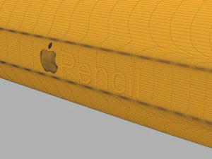 matita di mela 2 Modello 3D