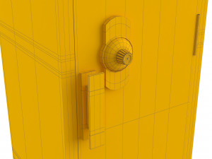 locker green 3D Model