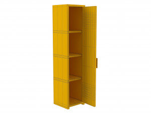 locker green 3D Model