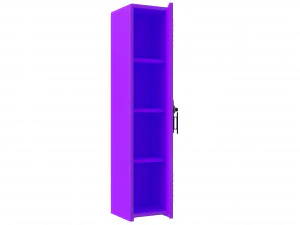 locker purple 3D Model