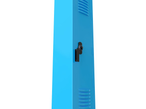 locker cyan Modelo 3D