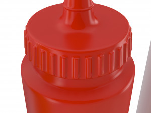 condiment bottles Model 3D