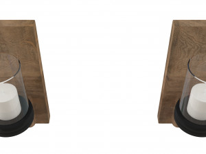 candle wall sconce 3D 모델