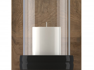 candle wall sconce 3D 모델