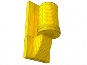 candle wall sconce 3D 모델