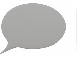 thought bubble 3D Model