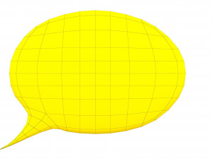 thought bubble 3D Model